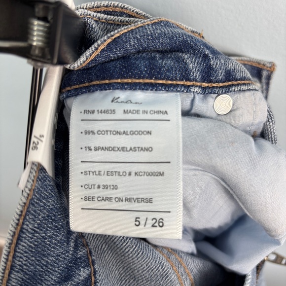 Kancan Lindsey Mid Rise Slim Boyfriend Jeans, Women's 26, NWT - Picture 9 of 9